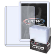 BCW Toploader Card Holders – Standard, Premium & Thick Sizes (Free Shipping)
