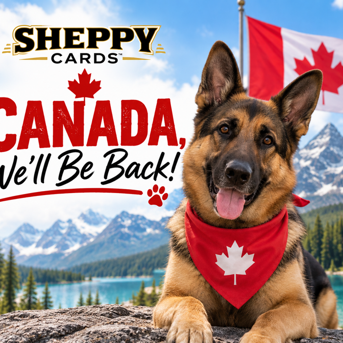 Temporary Pause on Sheppy Cards Shipments to Canada