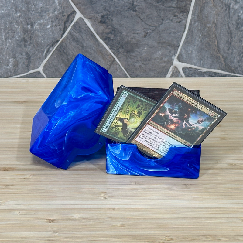 BCW Prism Deck Case Polished Apatite Blue