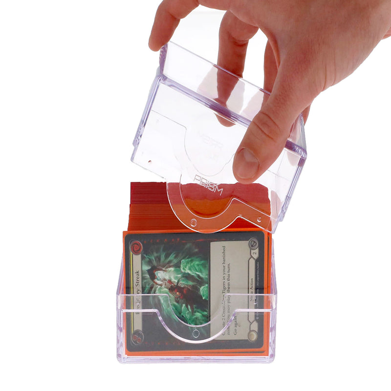 BCW Prism Deck Case Polished Translucent