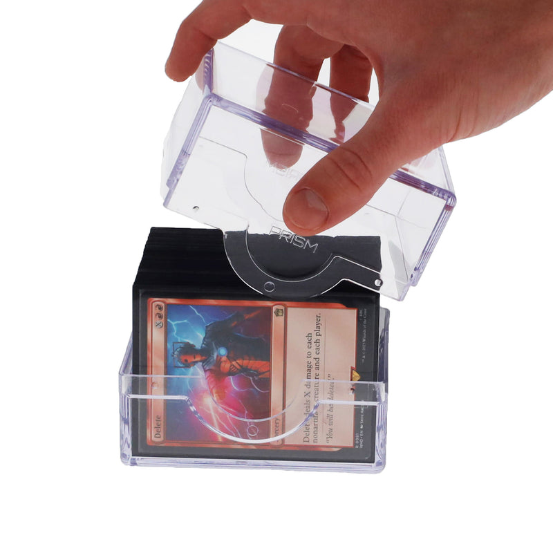 BCW Prism Deck Case Polished Translucent