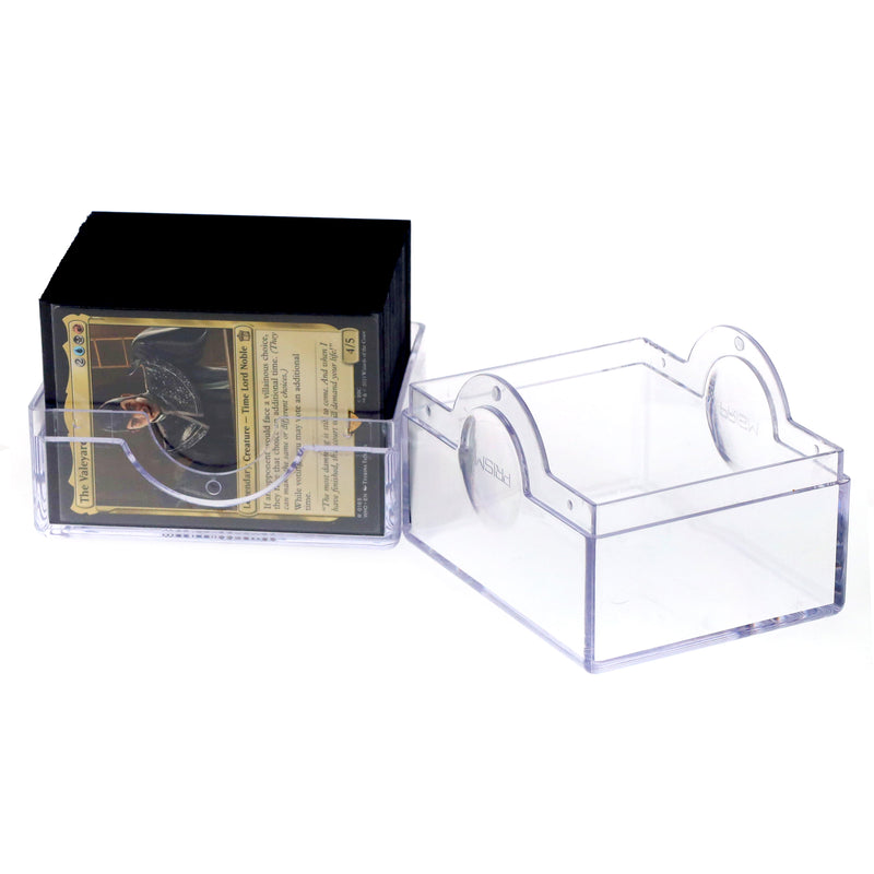 BCW Prism Deck Case Polished Translucent
