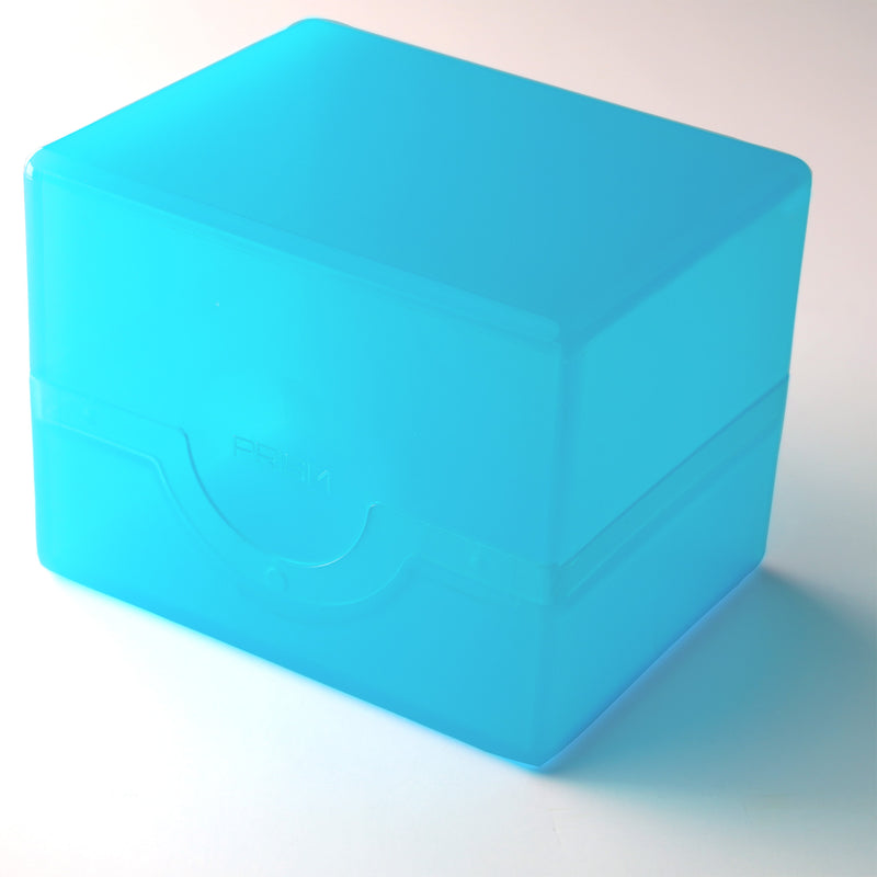BCW Prism Deck Case Polished Electric Blue