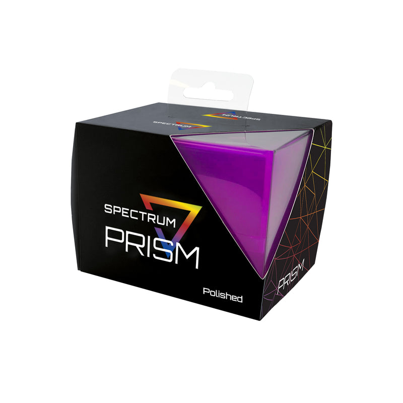 BCW Prism Deck Case Polished Ultra Violet