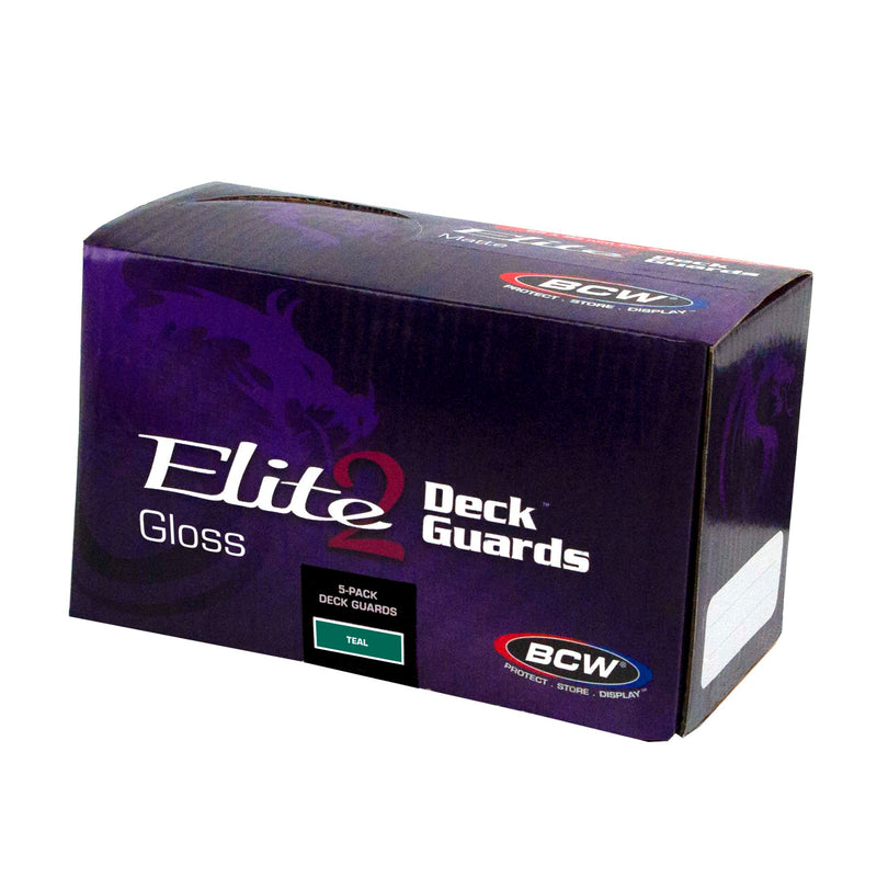 BCW Deck Guard Elite2 Glossy Teal (100ct)