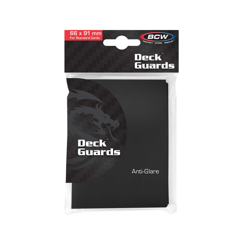 BCW Deck Guard Double Matte Black (50ct)