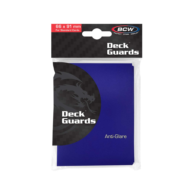 BCW Deck Guard Double Matte Blue (50ct)
