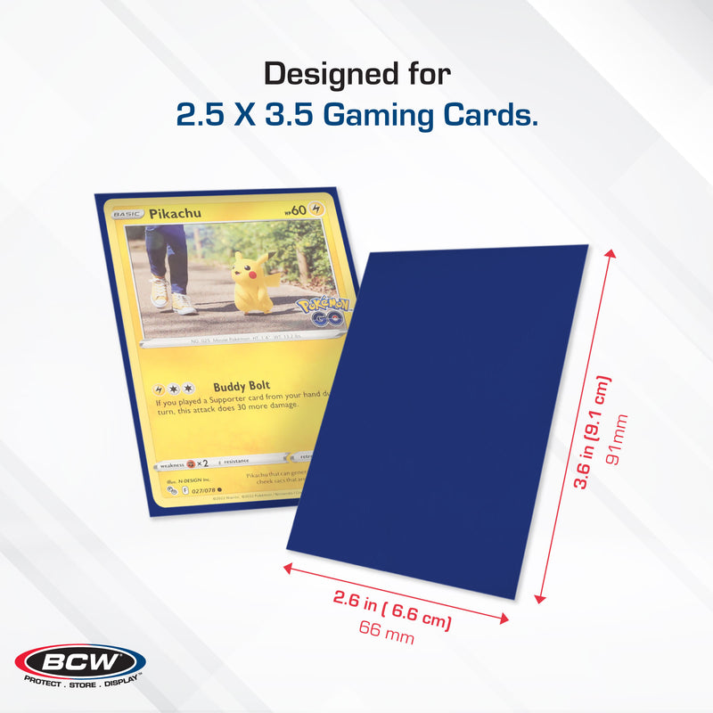BCW Deck Guard Double Matte Blue (50ct)