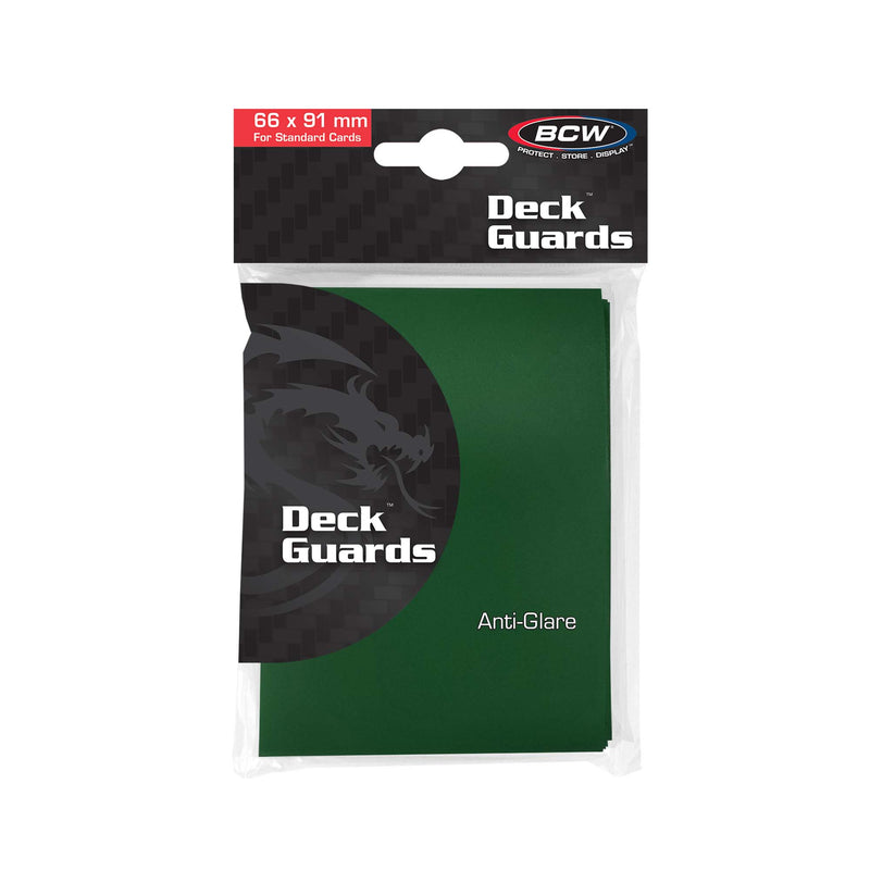 BCW Deck Guard Double Matte Green (50ct)