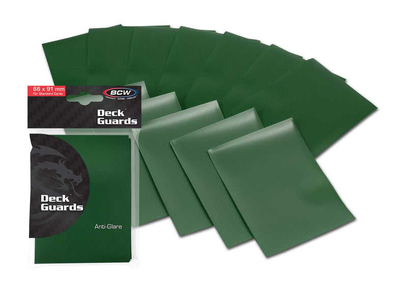 BCW Deck Guard Double Matte Green (50ct)