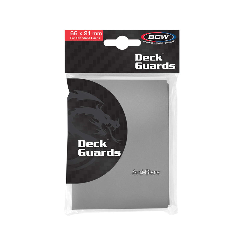 BCW Deck Guard Double Matte Gray (50ct)