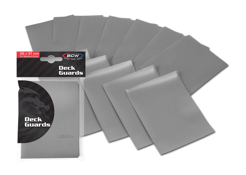BCW Deck Guard Double Matte Gray (50ct)