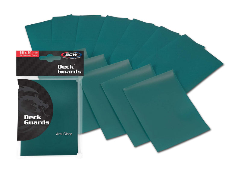 BCW Deck Guard Double Matte Teal (50ct)