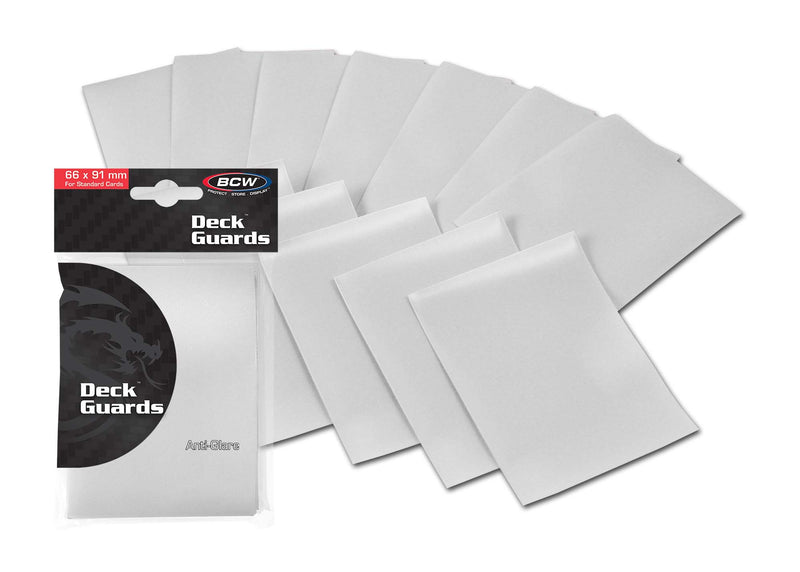 BCW Deck Guard Double Matte White (50ct)