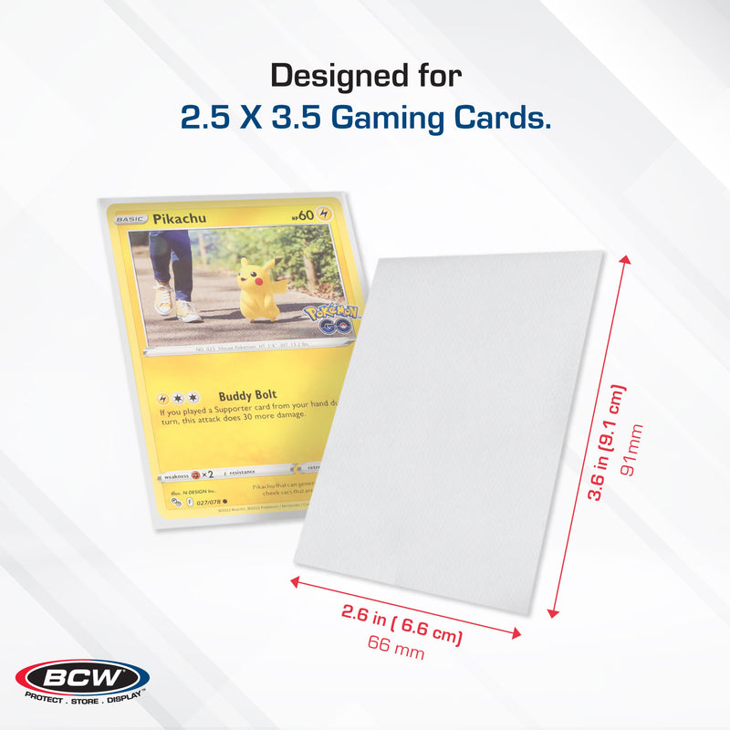 BCW Deck Guard Double Matte White (50ct)