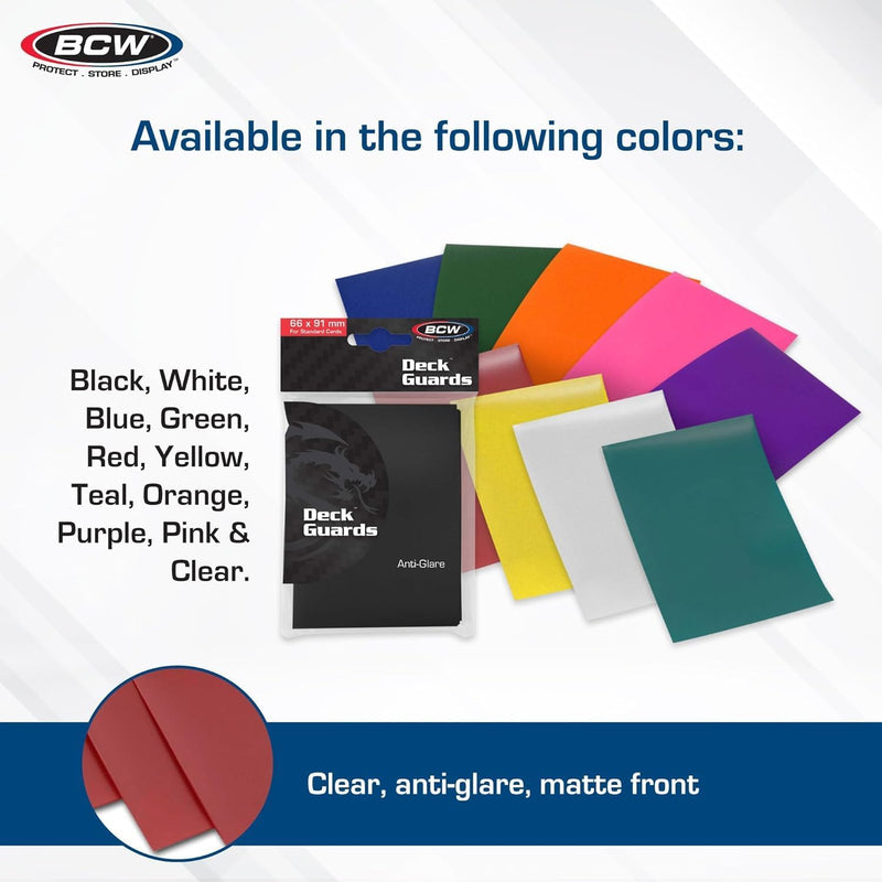 BCW Deck Guard Double Matte White (50ct)