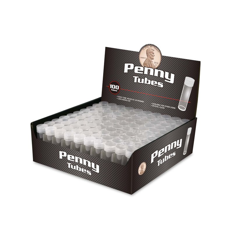 BCW Coin Tube – Penny – Holds 50 Pennies