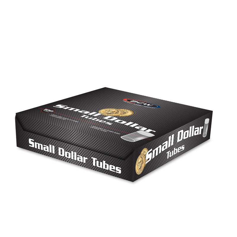 BCW Coin Tube – Small Dollar – Holds 25 Small Dollar Coins