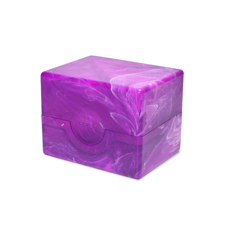 BCW Prism Deck Case Polished Charoite Purple