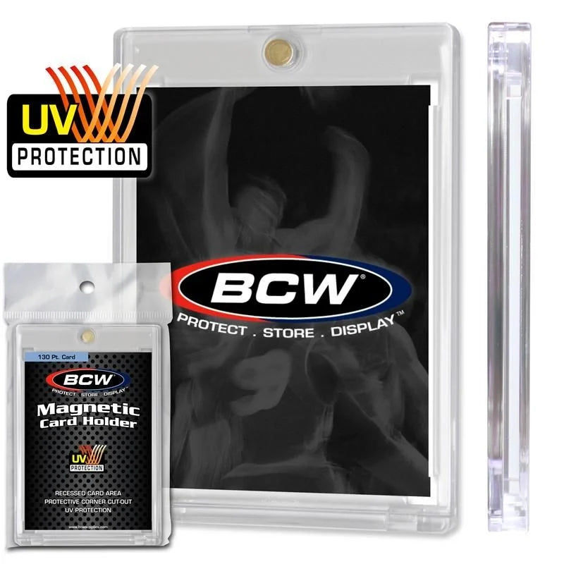 BCW Magnetic Card Holder 130pt – One Touch Trading Card Case