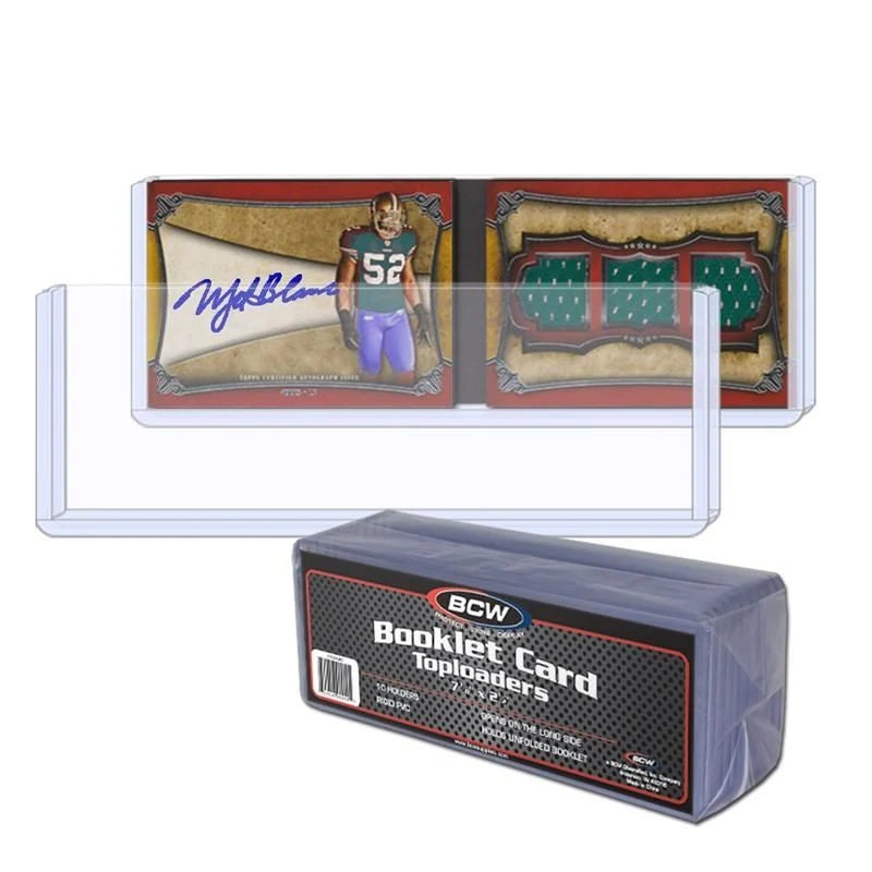 BCW Booklet Card Topload Holder (10 Pack)