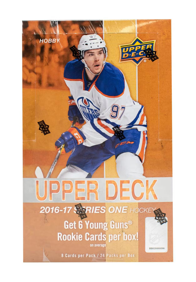 2016-17 Upper Deck Series One Hockey Hobby Box