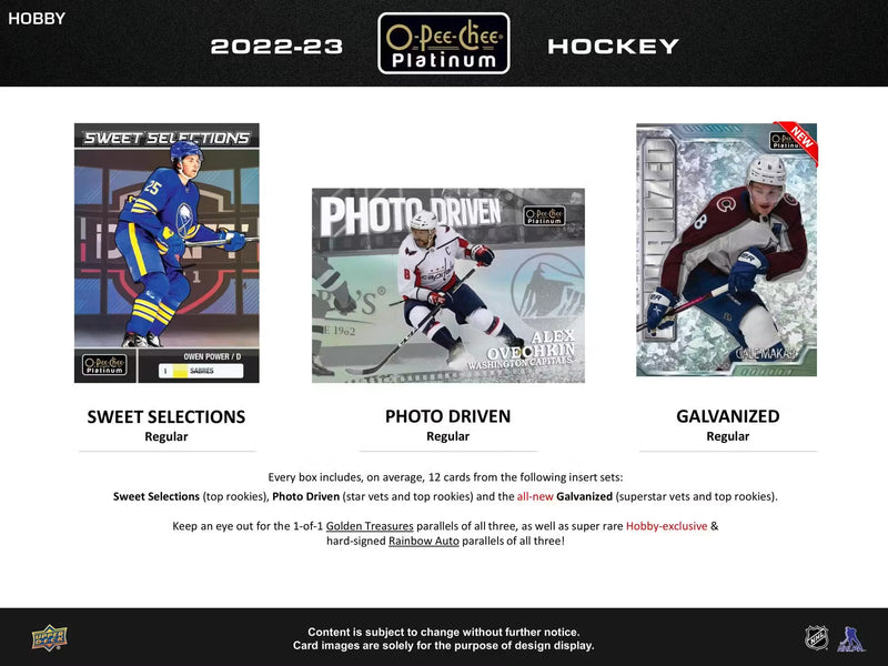 2022-23 Upper Deck O-Pee-Chee Platinum Hockey Hobby Box