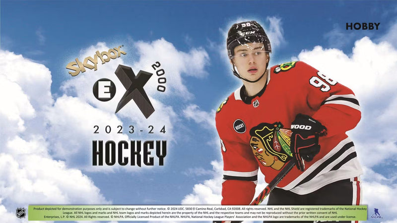 2023-24 Upper Deck Skybox E-X 2000 Hockey Hobby Pack | 2 Cards