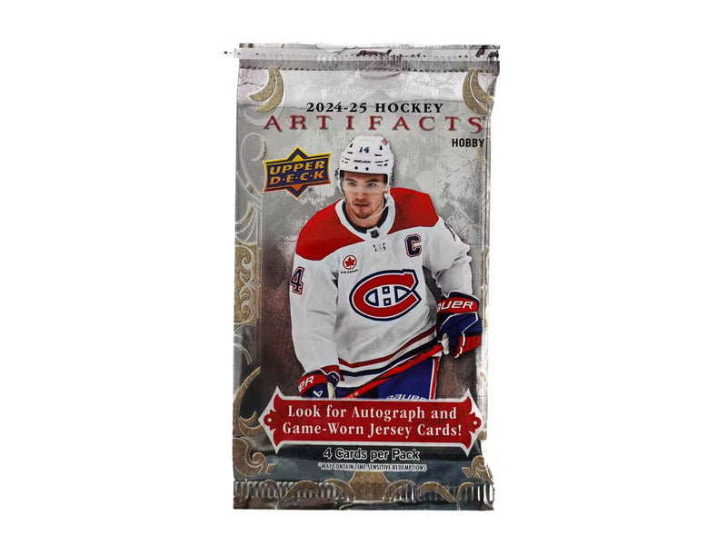 2024-25 Upper Deck Artifacts Hockey Hobby Pack