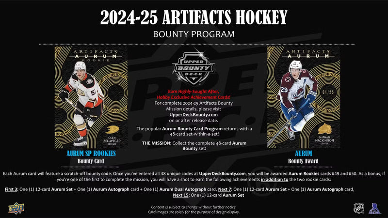 2024-25 Upper Deck Artifacts Hockey Hobby Pack