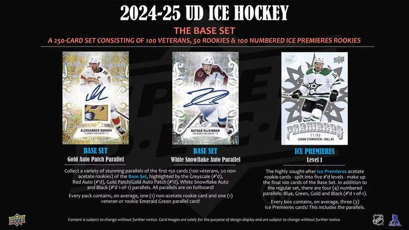 2024-25 Upper Deck Ice Hockey Hobby Pack