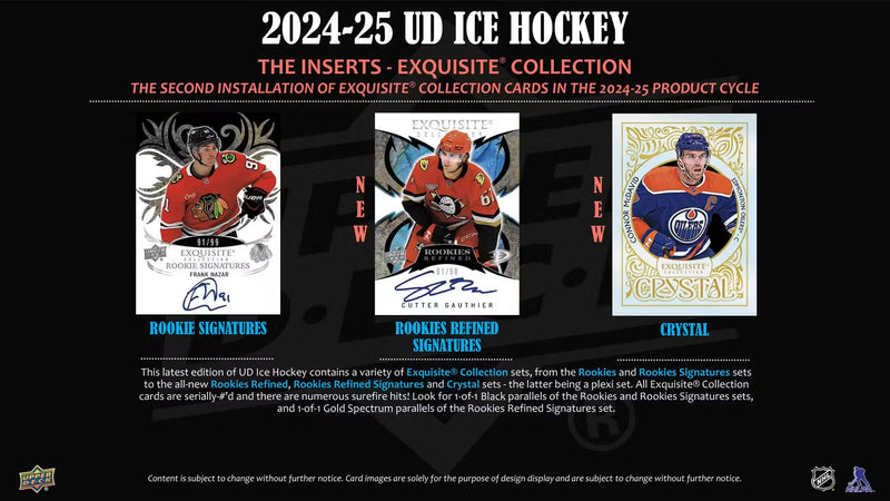 2024-25 Upper Deck Ice Hockey Hobby Pack