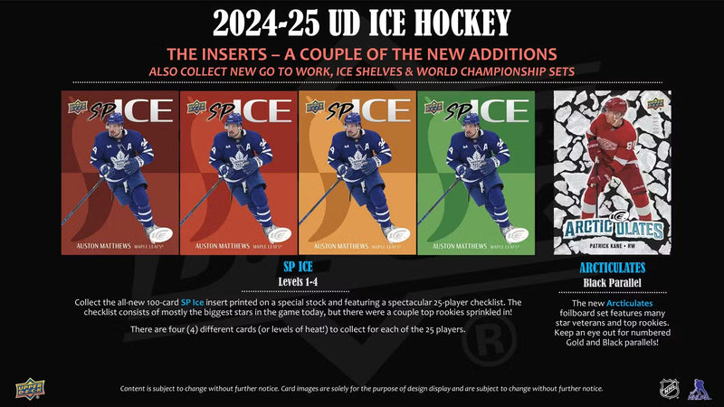 2024-25 Upper Deck Ice Hockey Hobby Pack