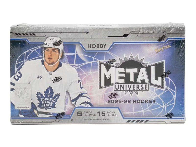 2025-26 Upper Deck Skybox Metal Universe Hockey Hobby Pack