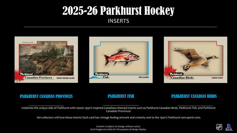 2025-26 Upper Deck Parkhurst Hockey Hobby Box