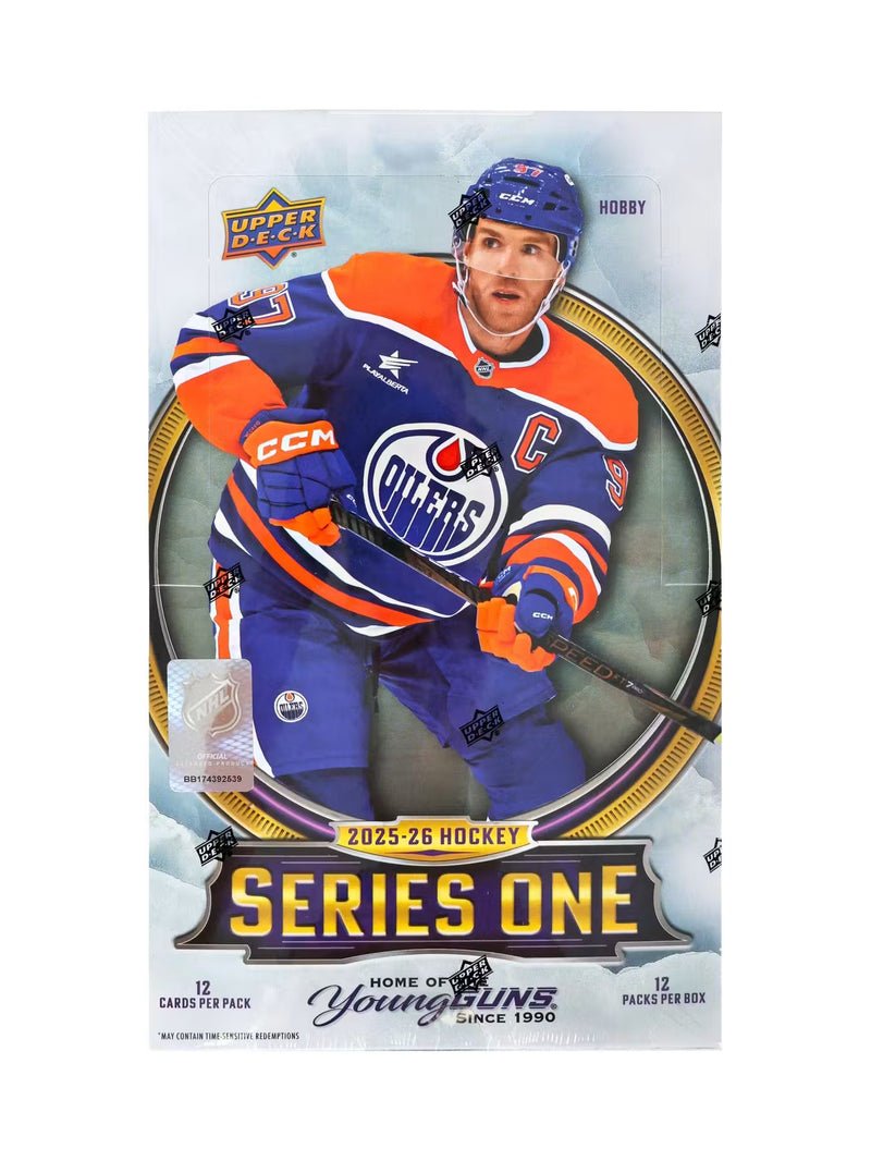 2025-26 Upper Deck Series One Hockey Hobby Box