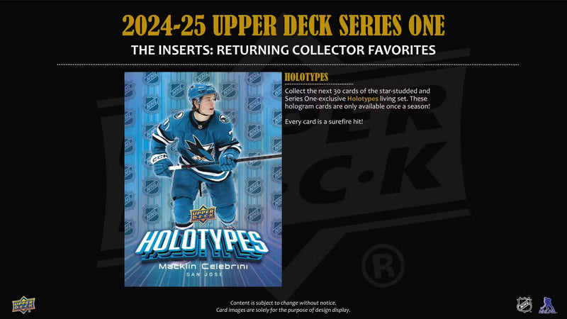 2025-26 Upper Deck Series One Hockey Hobby Box