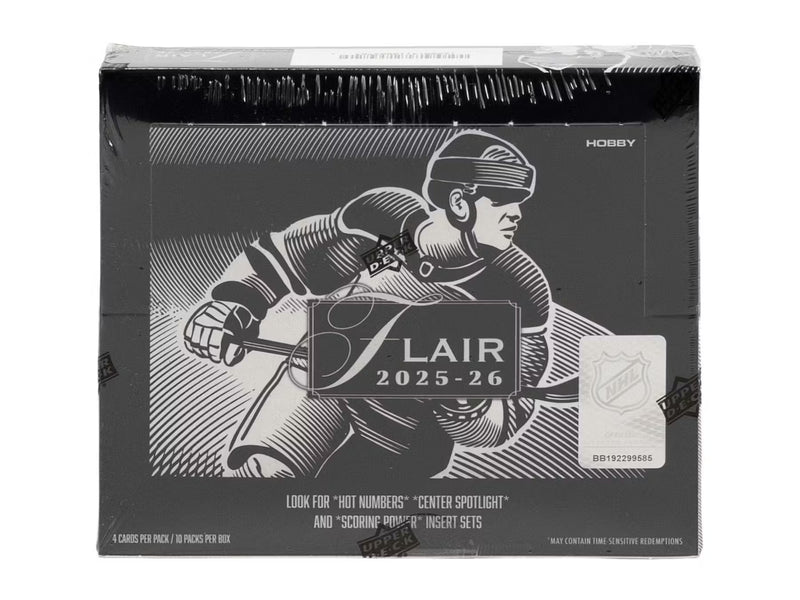 2025-26 Upper Deck Flair Hockey Hobby Pack