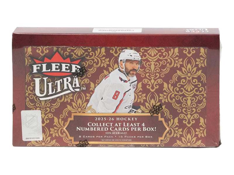 2025-26 Upper Deck Fleer Ultra Hockey Hobby Pack