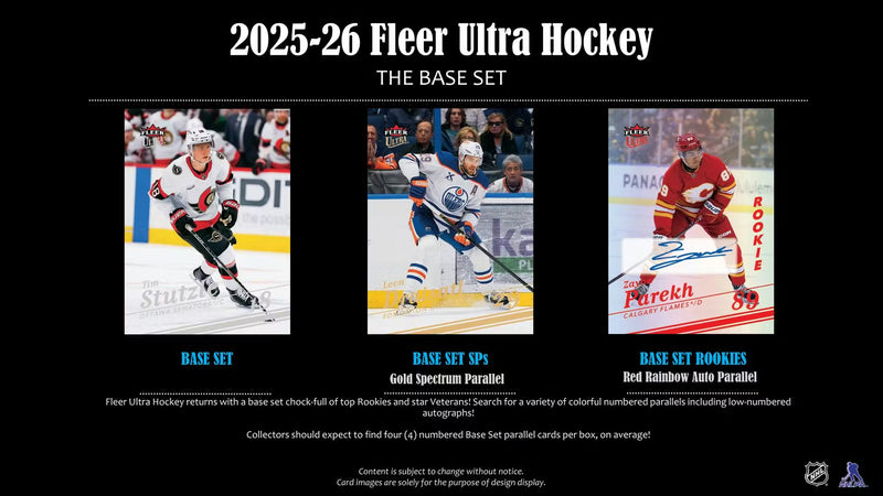2025-26 Upper Deck Fleer Ultra Hockey Hobby Pack