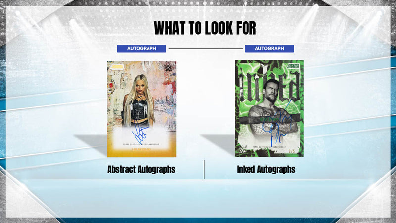 2026 Topps Stadium Club WWE Autograph examples
