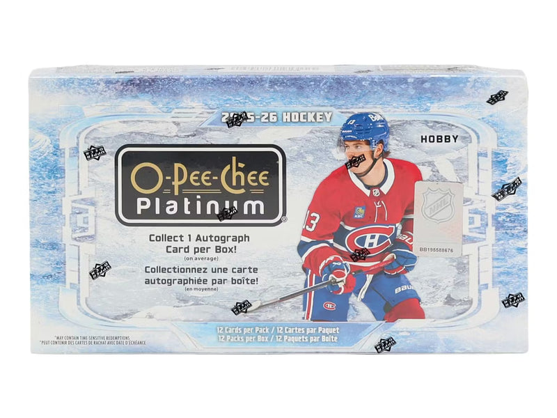 2025-26 O-Pee-Chee Platinum Hockey Hobby Box