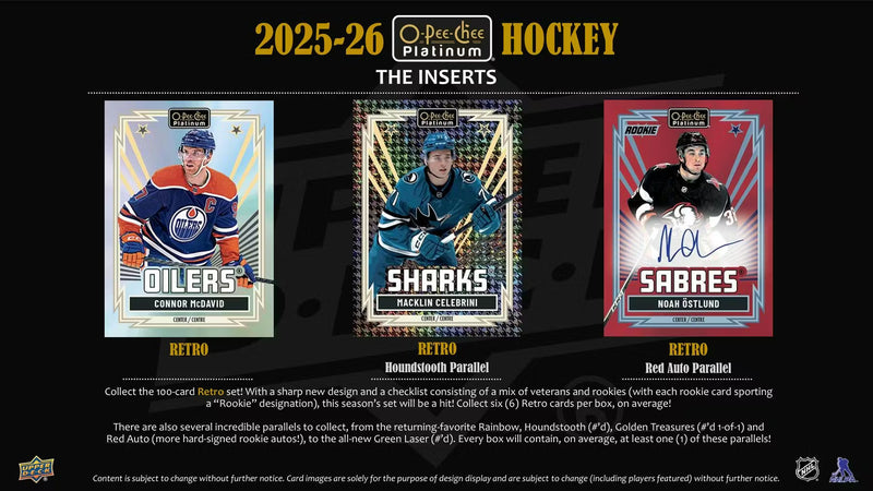 2025-26 Upper Deck O-Pee-Chee Platinum Hockey Hobby Pack
