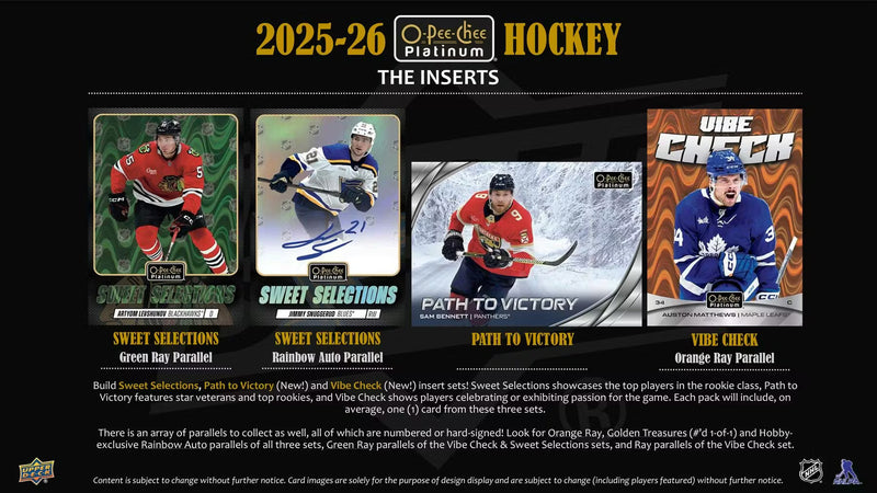 2025-26 O-Pee-Chee Platinum Hockey Hobby Box