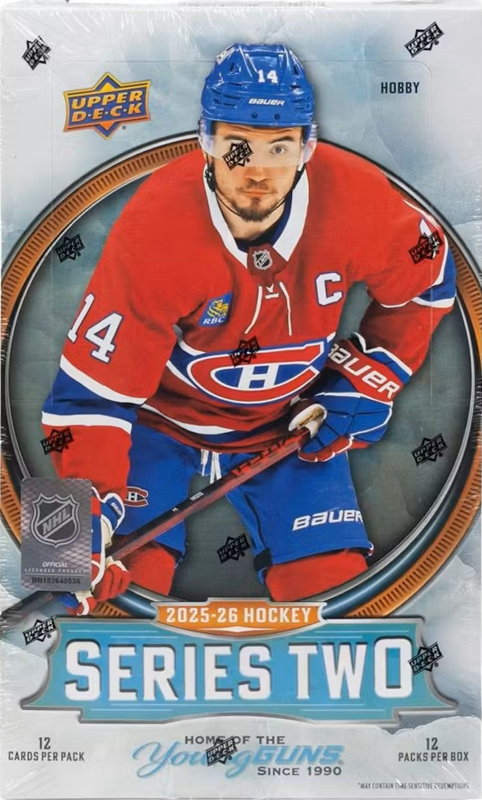 2025-26 Upper Deck Series Two Hockey Hobby Pack