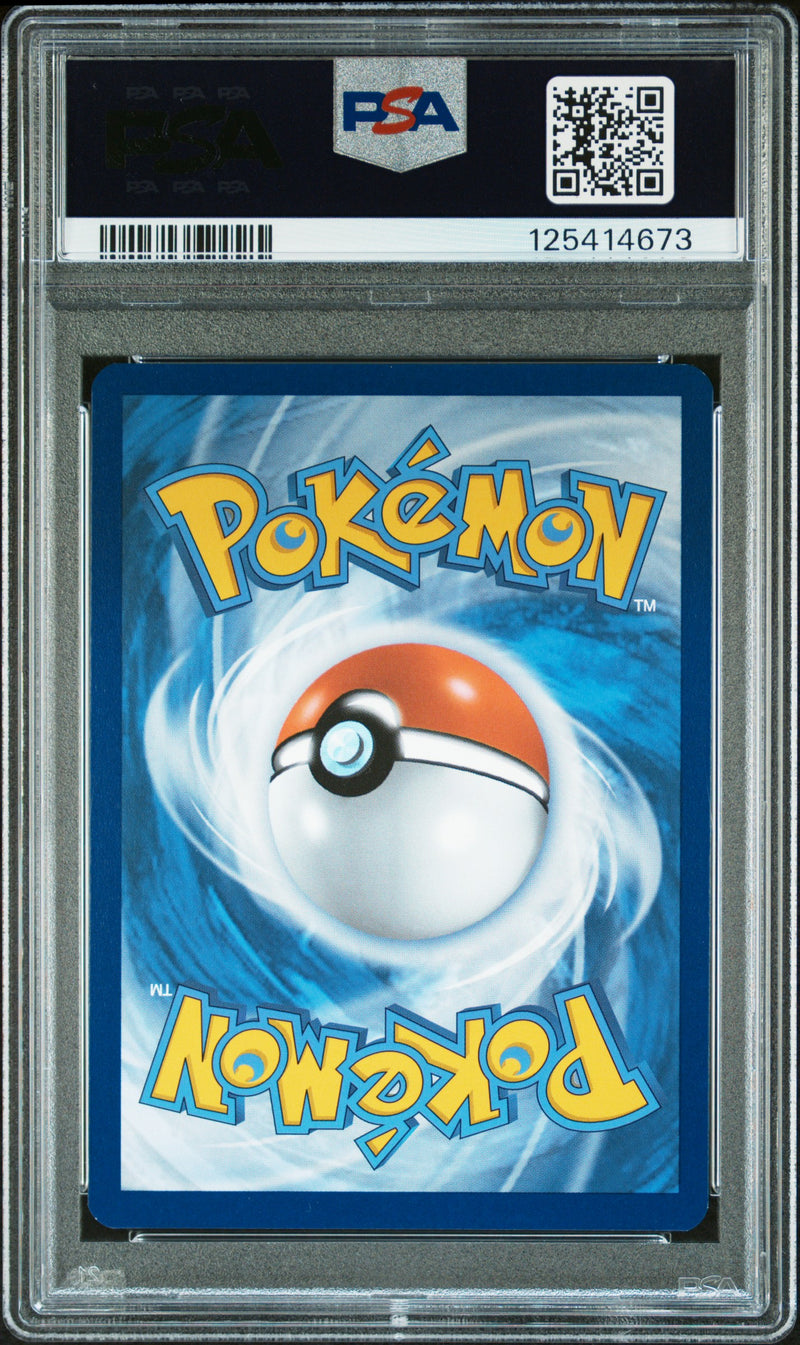 2025 Pokemon Pre En-Prismatic Evolutions SIR #144 Leafeon Ex PSA 9