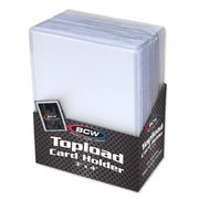 BCW Toploader Card Holders – Standard, Premium & Thick Sizes (Free Shipping)