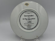 Hamilton Collection Plate Star Wars Space Collection Snowspeeders with COA
