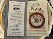 Hamilton Collection Plate Star Wars Space Collection Snowspeeders with COA