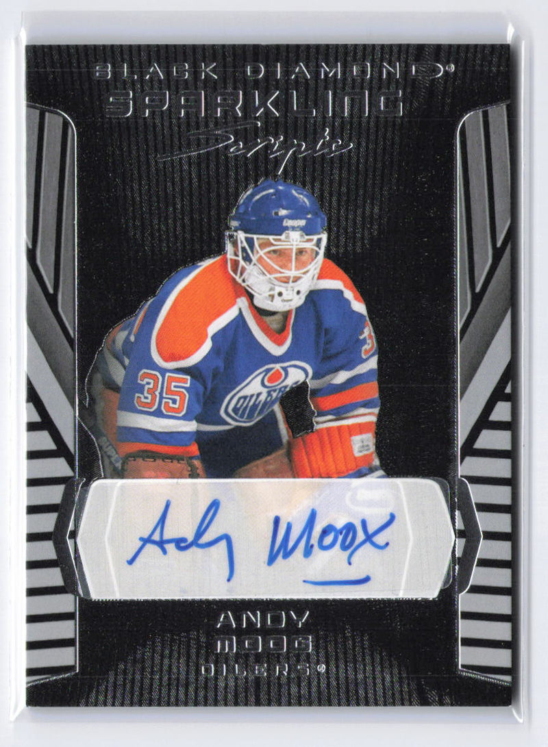 2025-26 Upper Deck Black Diamond #SS-AM Andy Moog Sparkling Scripts
